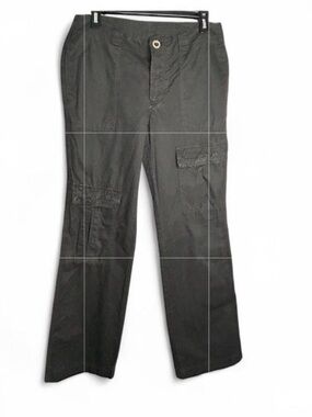 Free People Pants SZ 4 Womens The Thing is Low Rise Washed Black Utility Cargo